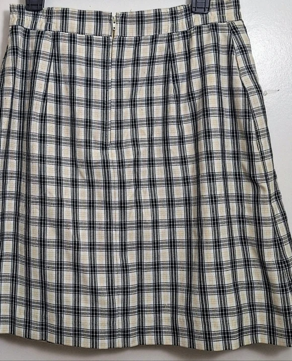 Nordstrom Vintage Plaid Kilt Styled Skort - Picture 3 of 4